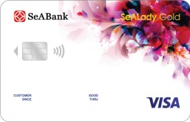 Thẻ tín dụng quốc tế SeALady VISA